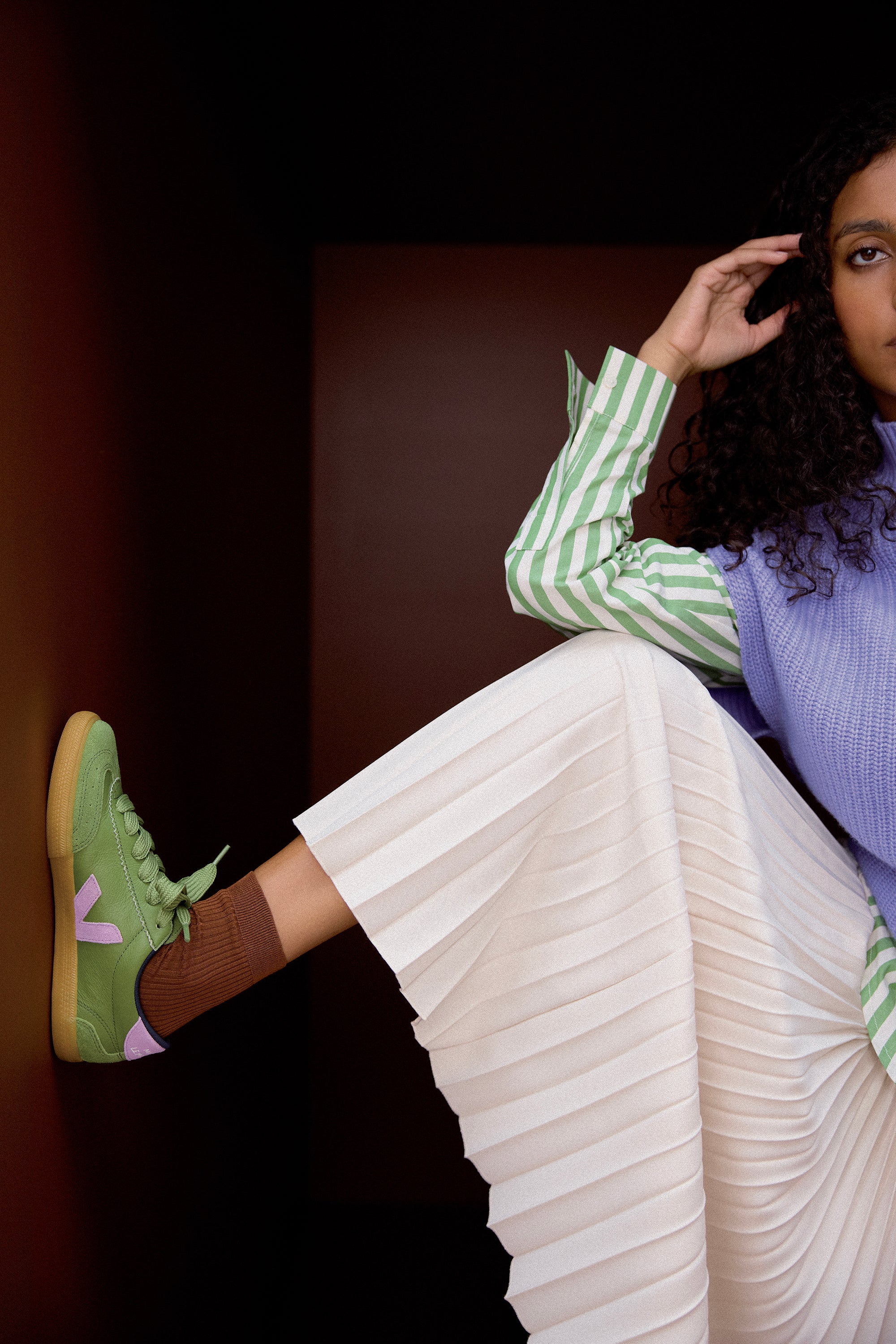 BASKET VEJA KIWI ORCHID - Image 4