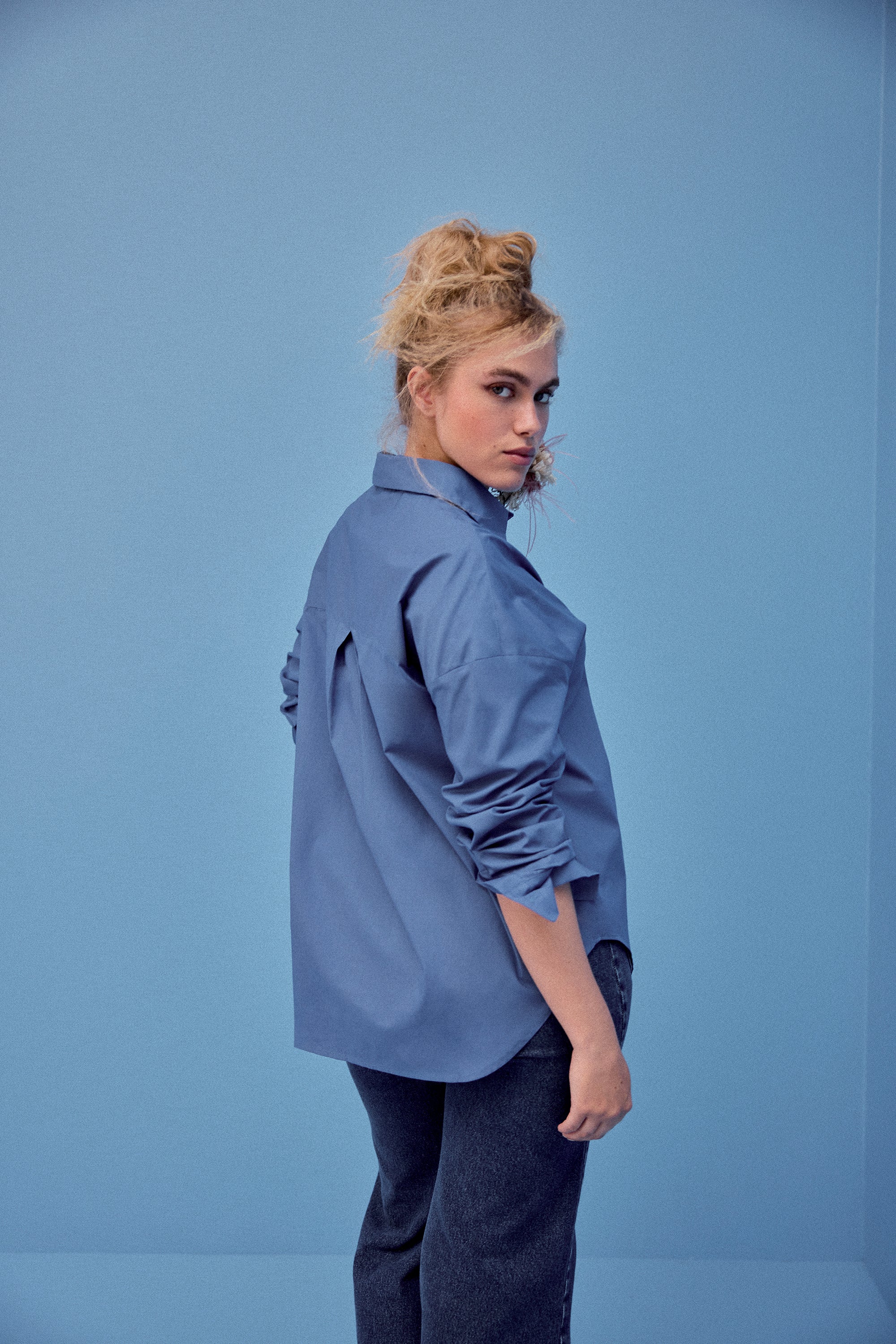 CHEMISE OMER BLEU CERULEEN - Image 4