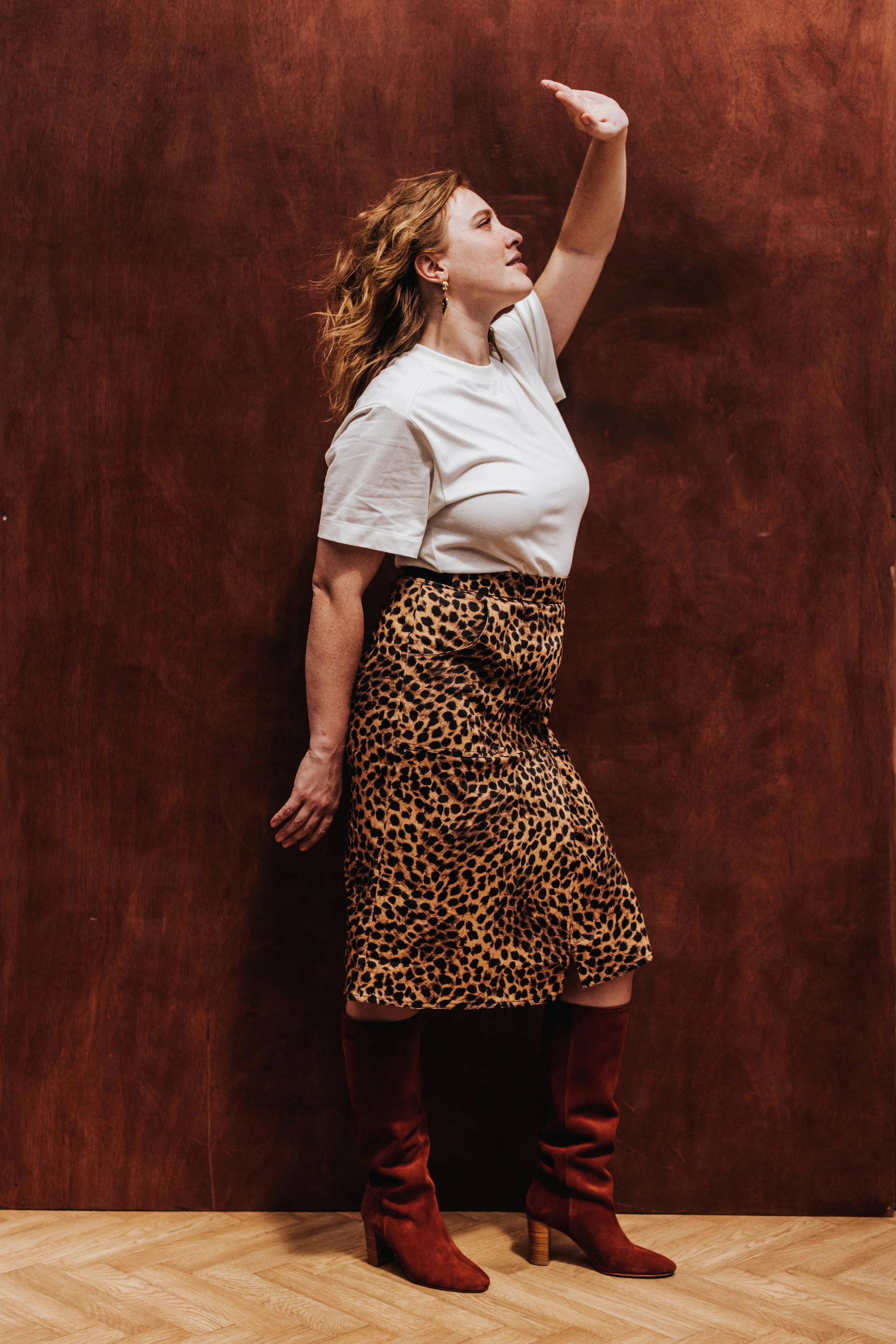 JUPE ANAELLE LEOPARD - Image 8