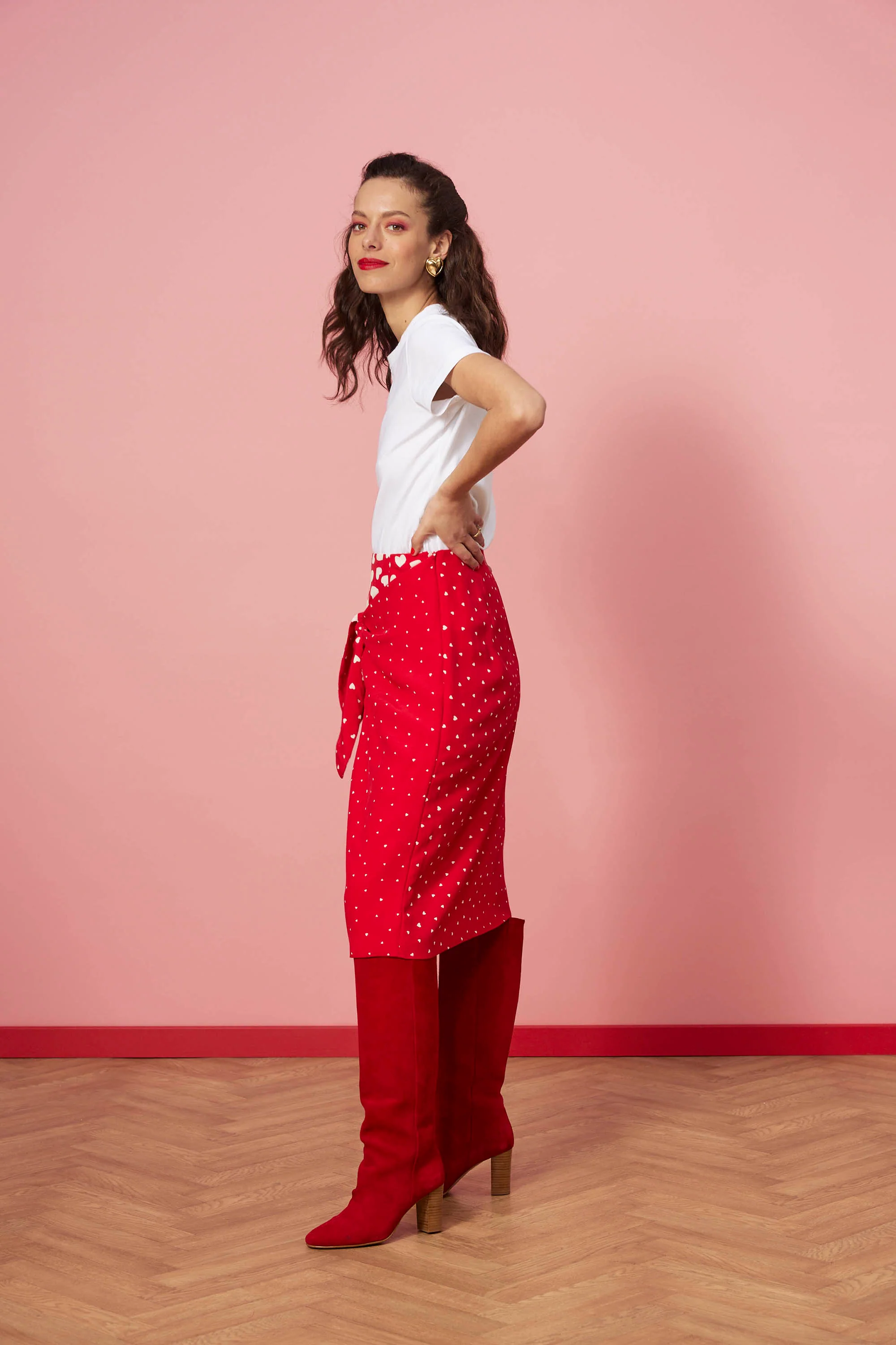 JUPE GAÏA PETITS COEURS - Image 3