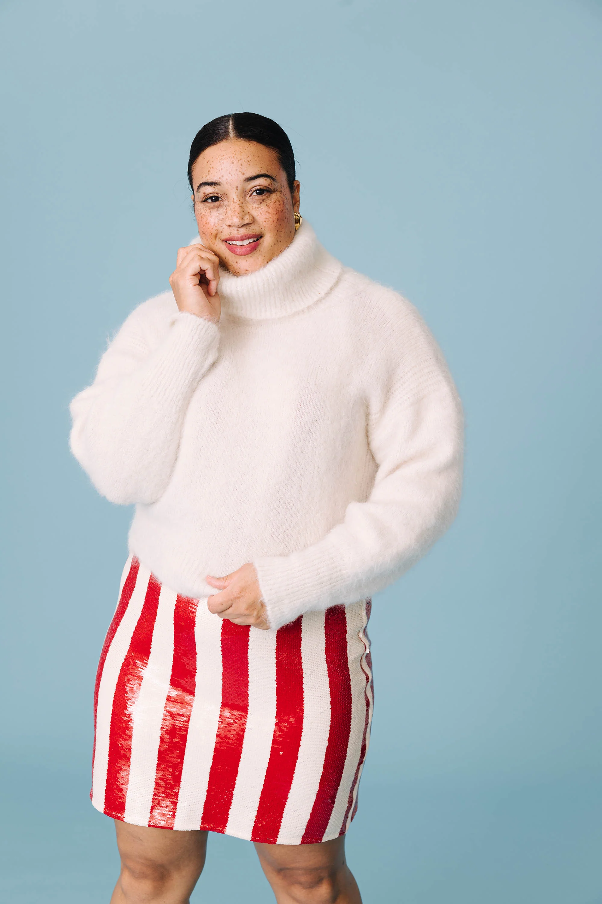 JUPE NICKY RAYURES SEQUIN - Image 4