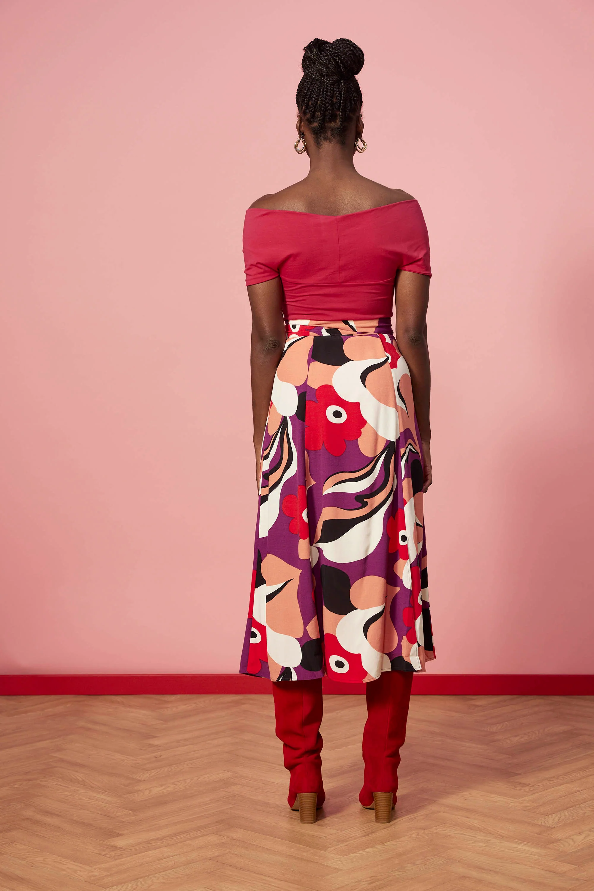 JUPE SAMANTHA BIG POPPY - Image 5