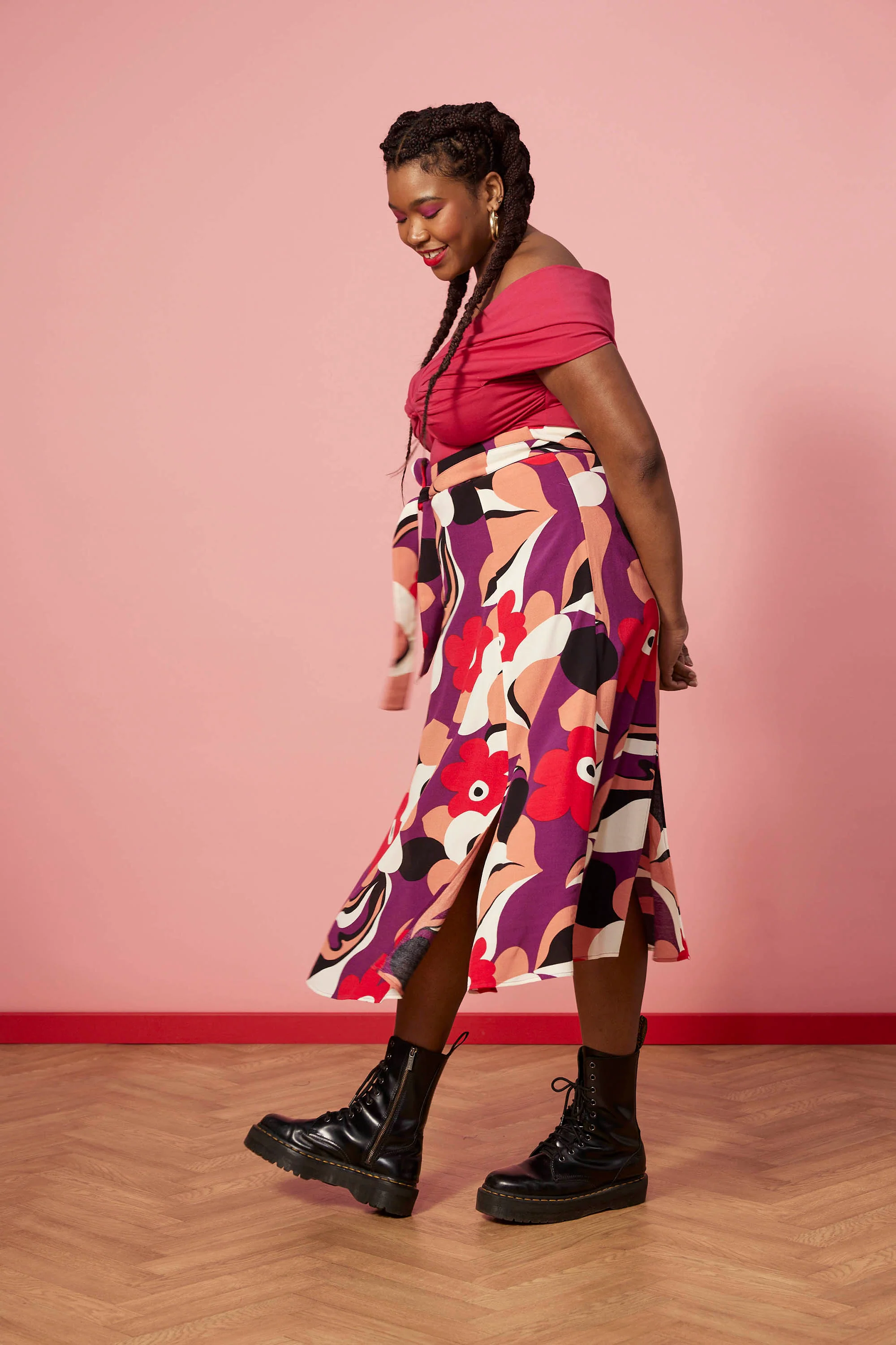 JUPE SAMANTHA BIG POPPY - Image 7