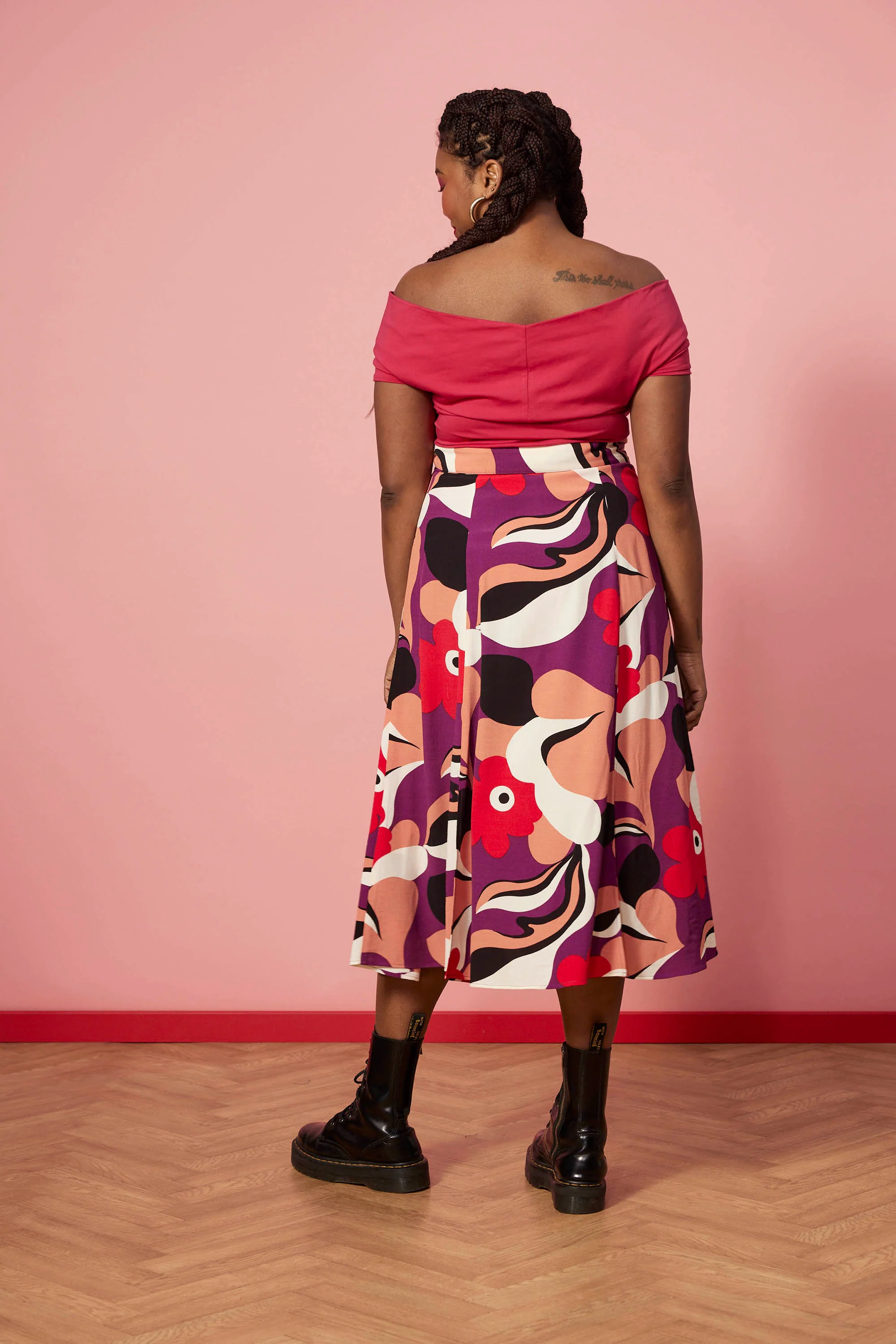 JUPE SAMANTHA BIG POPPY - Image 8