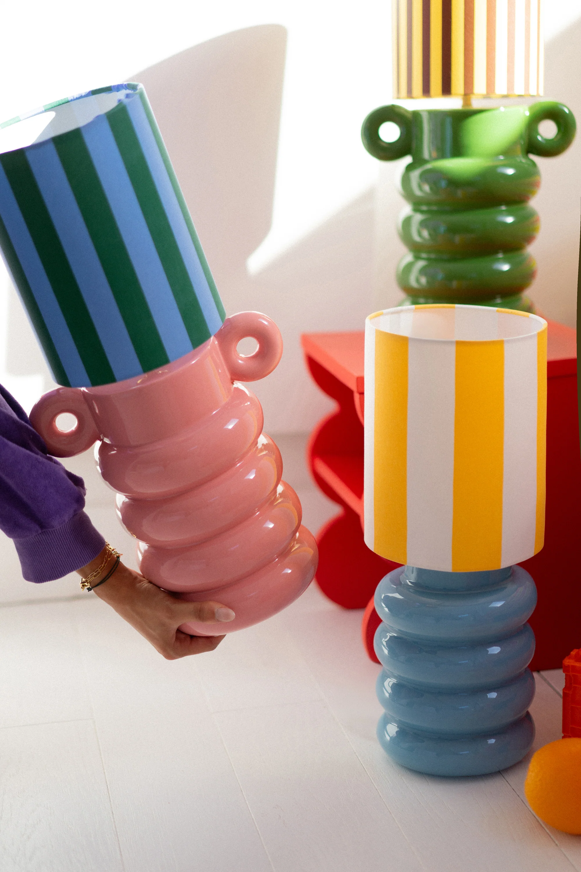 LAMPE JACK BLEU - à composer - Image 5