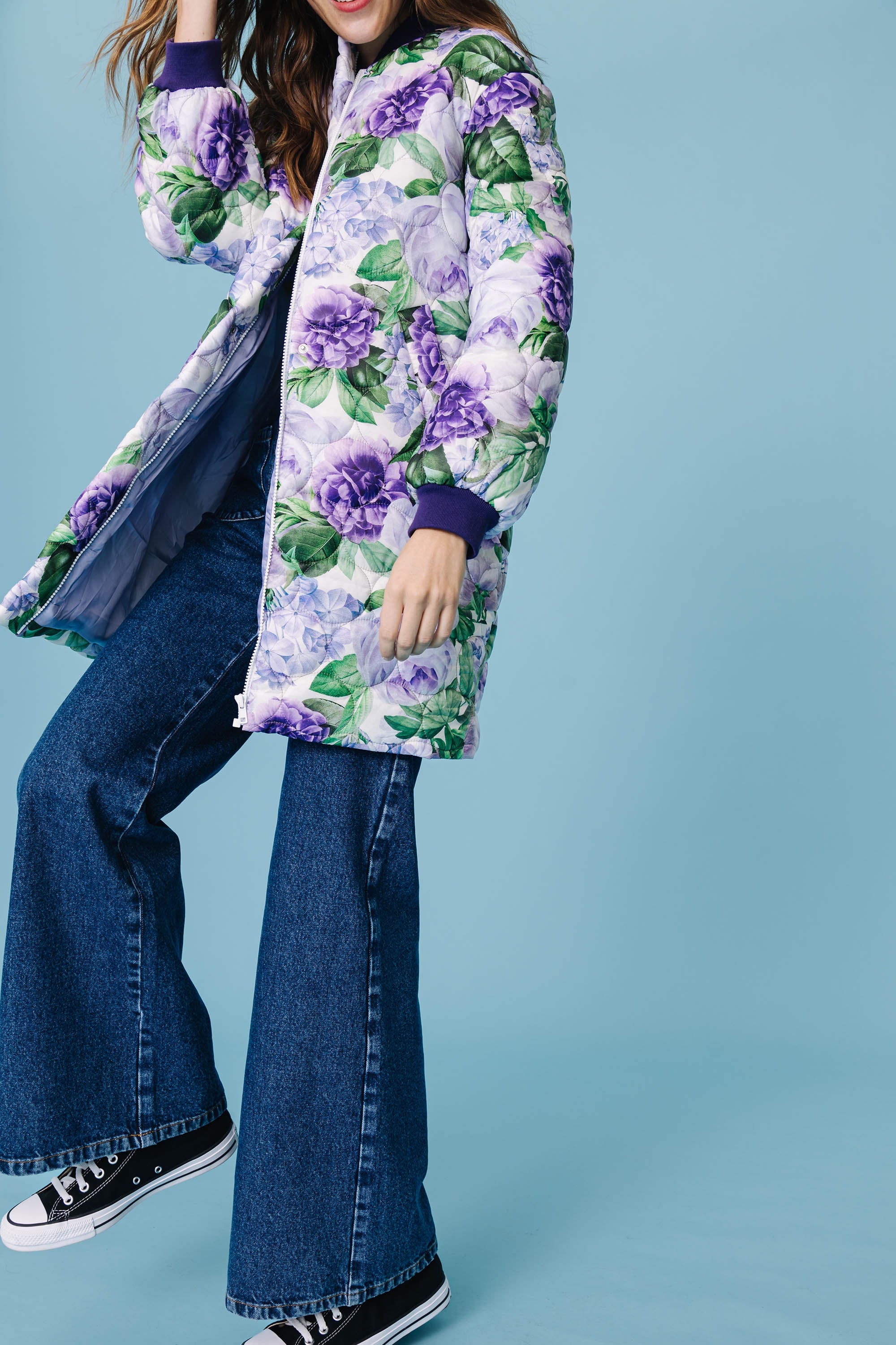 MANTEAU NINE FLEURS 90'S - Image 6