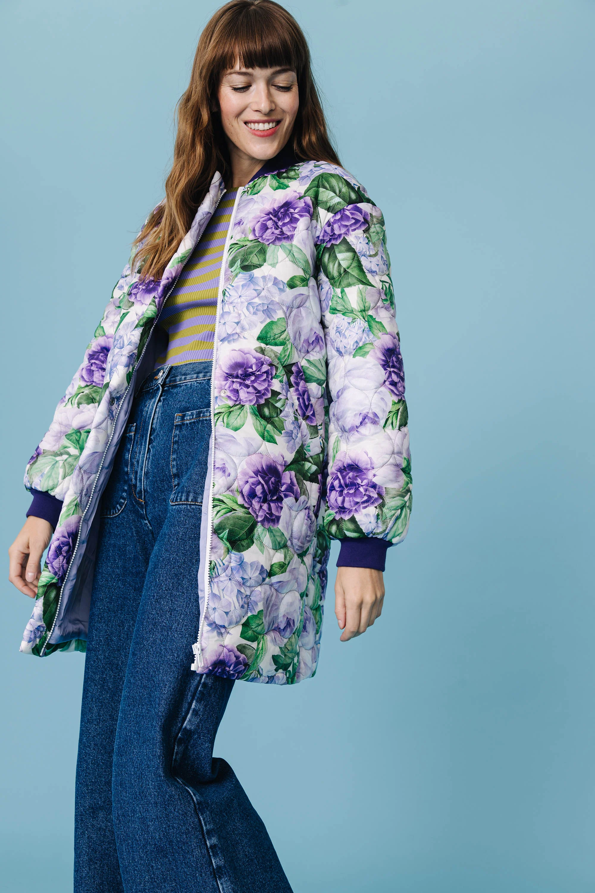 MANTEAU NINE FLEURS 90'S - Image 7