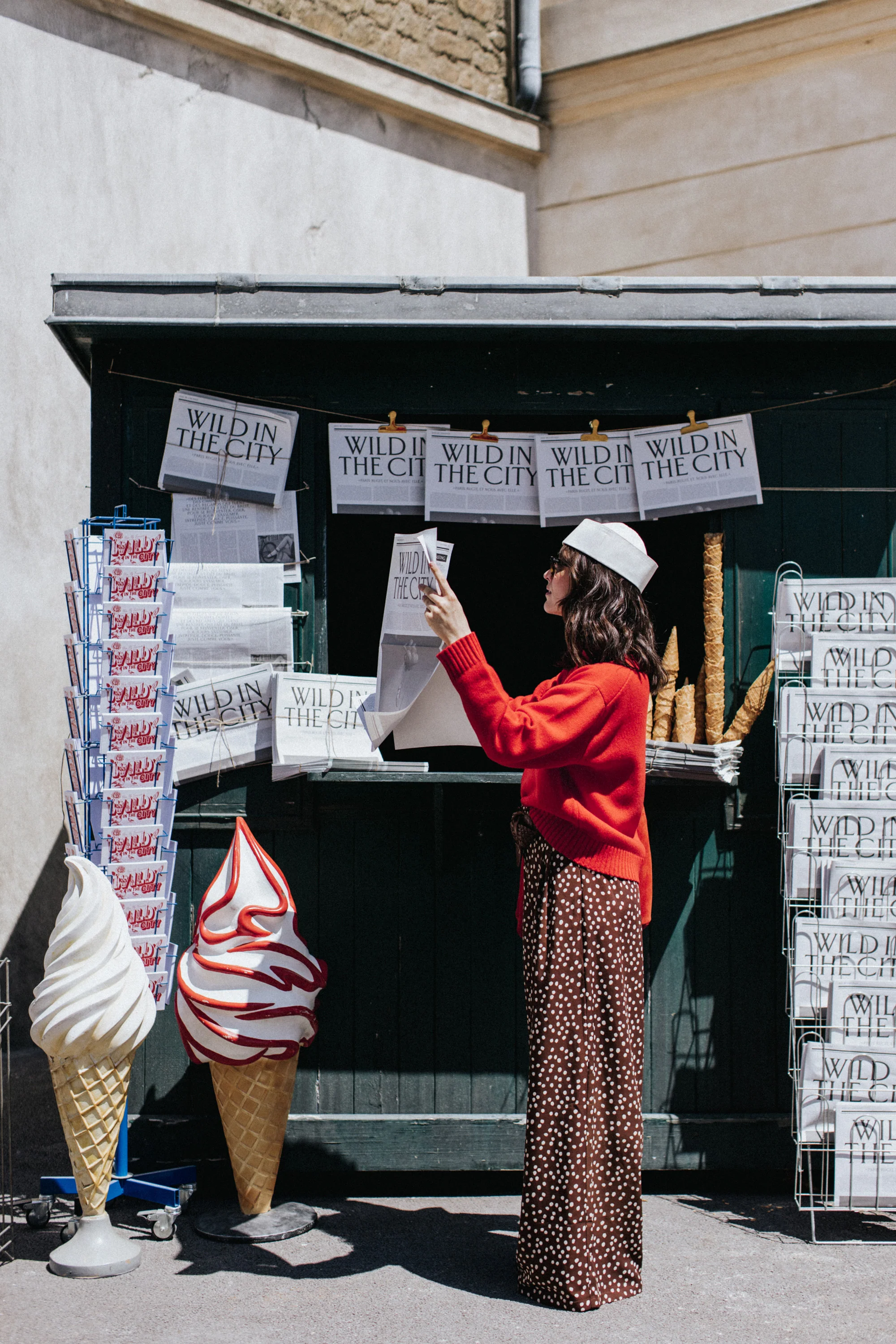 PANTALON HARYA POLKA CHOCOLAT - Image 4
