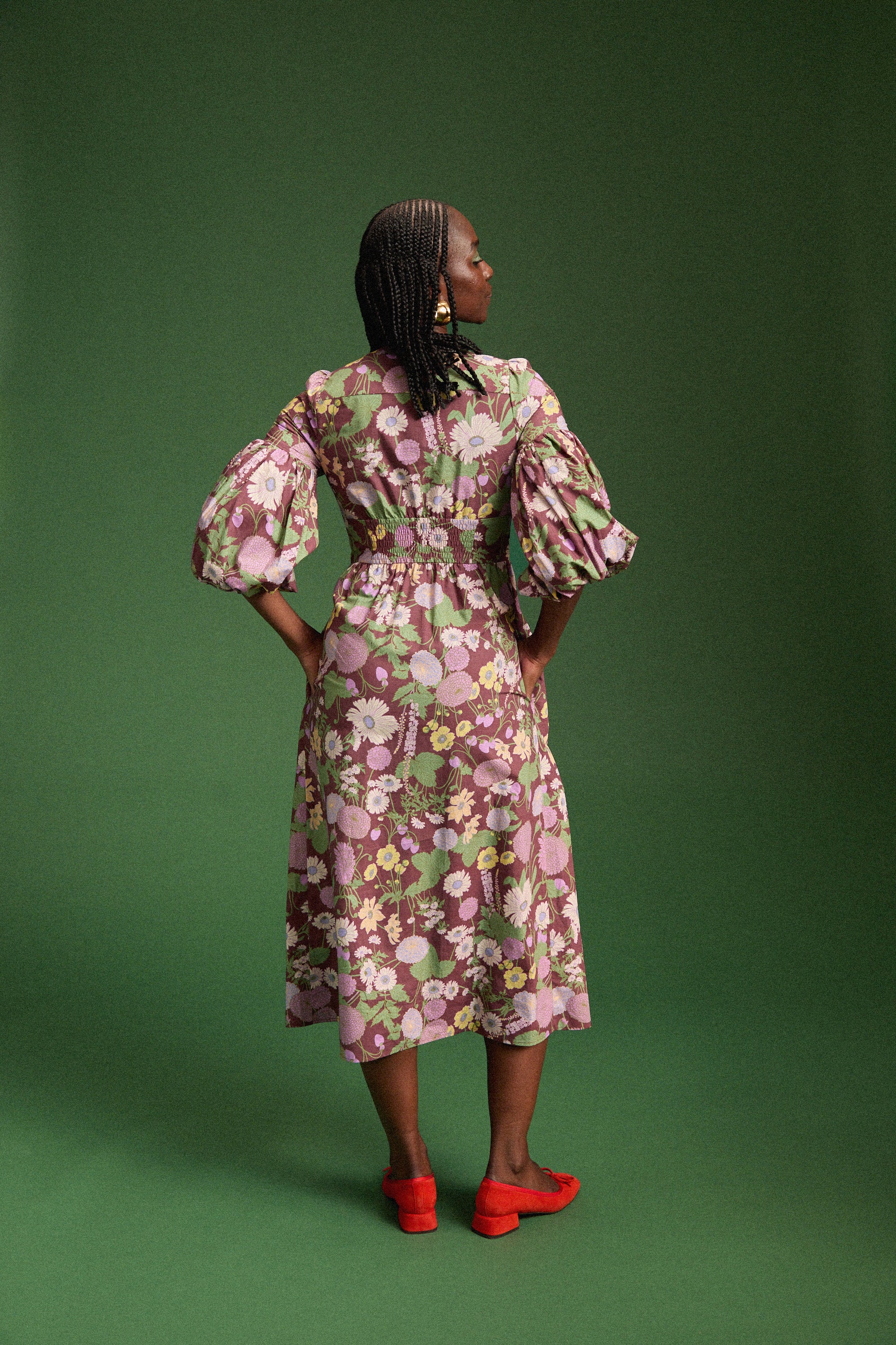 ROBE LEANDRA AUTUMN FLOWER MARKET - Image 7