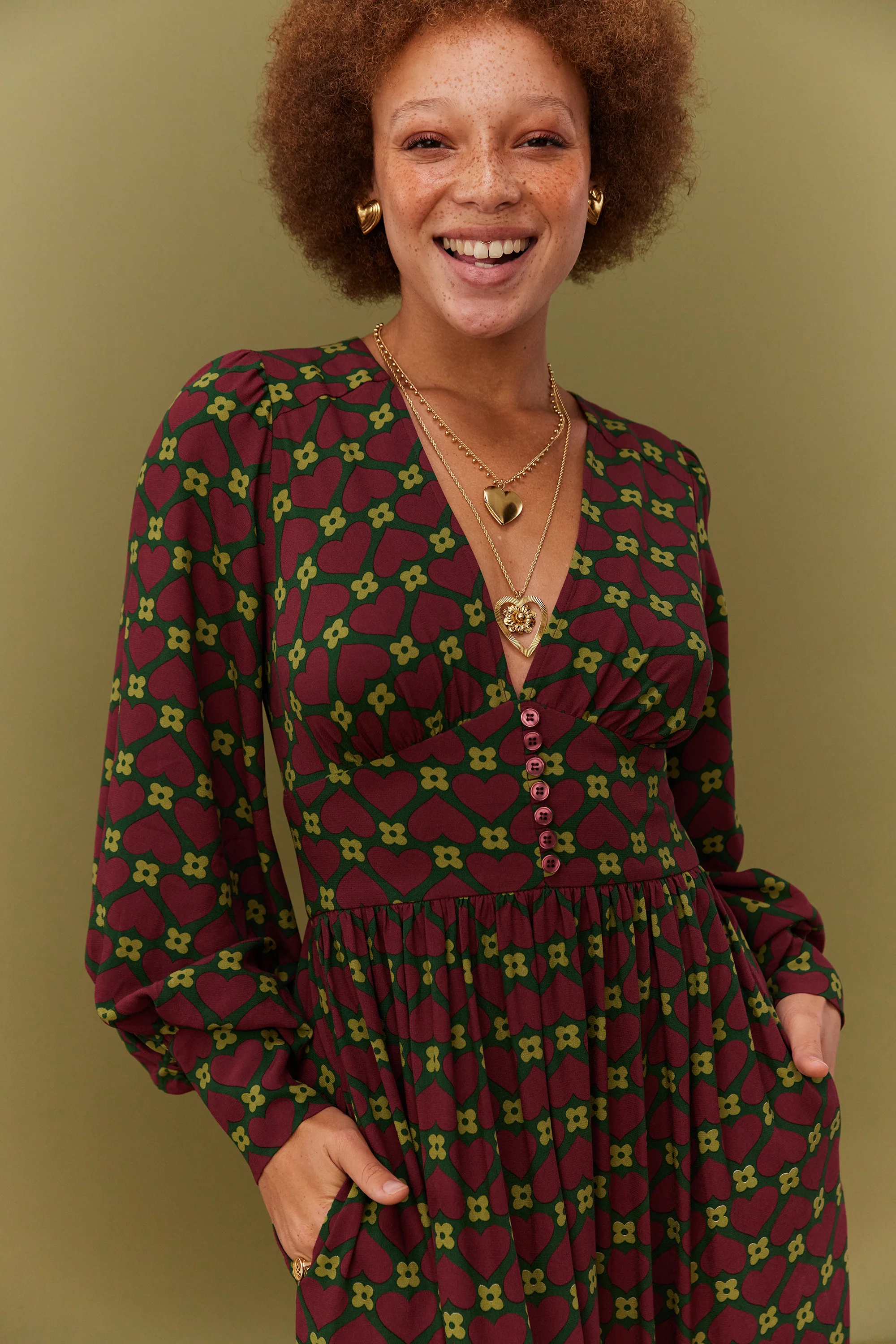 ROBE NATACHA FLOWER ROMANCE - Image 3