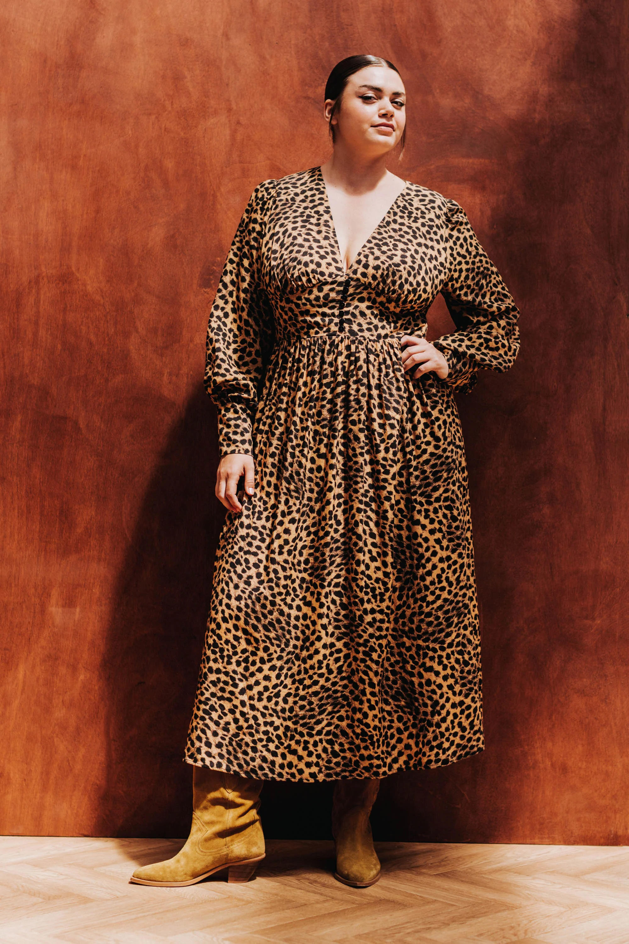 ROBE NATACHA LEOPARD - Image 4