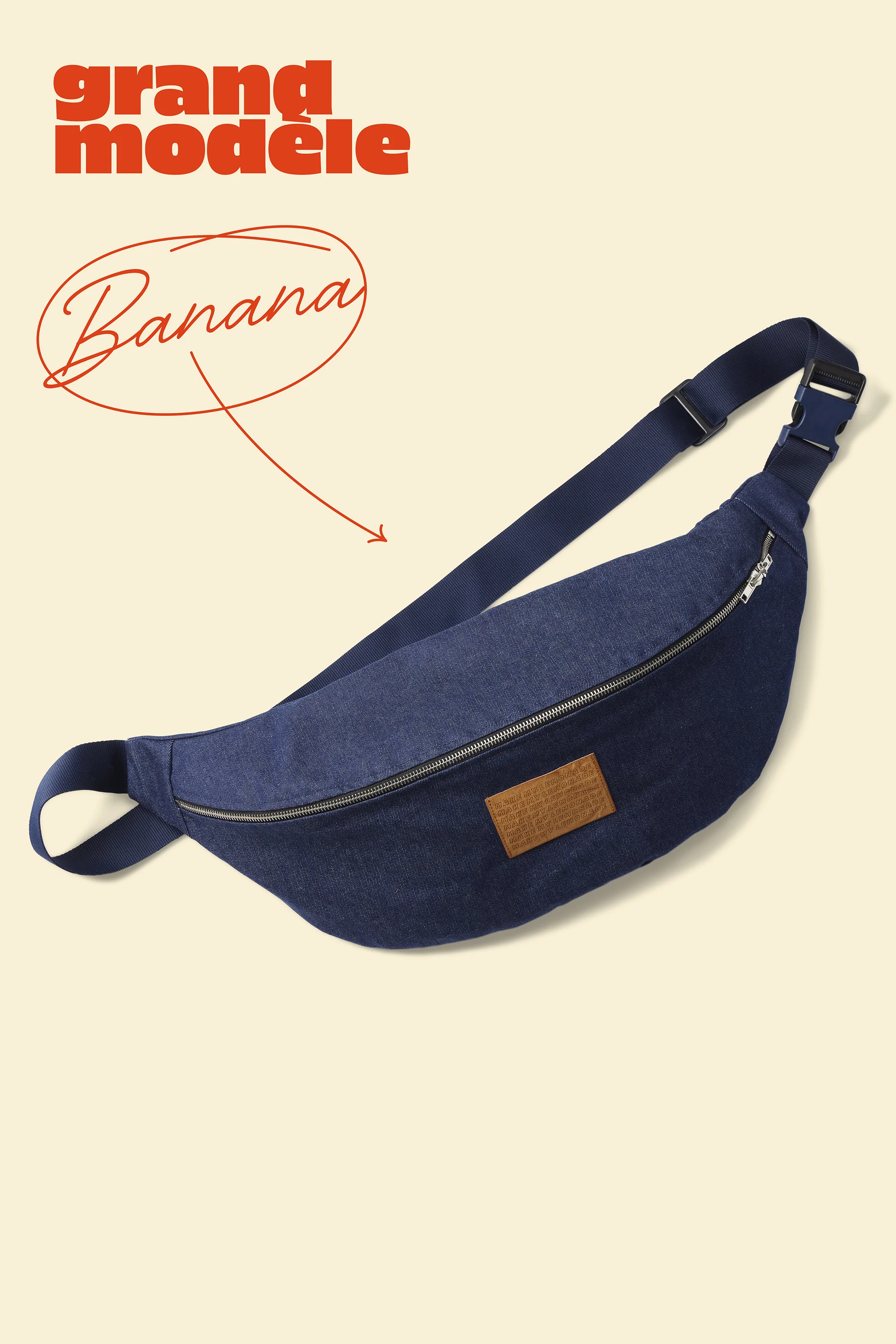 SAC BANANA JEANS BRUT - Image 4