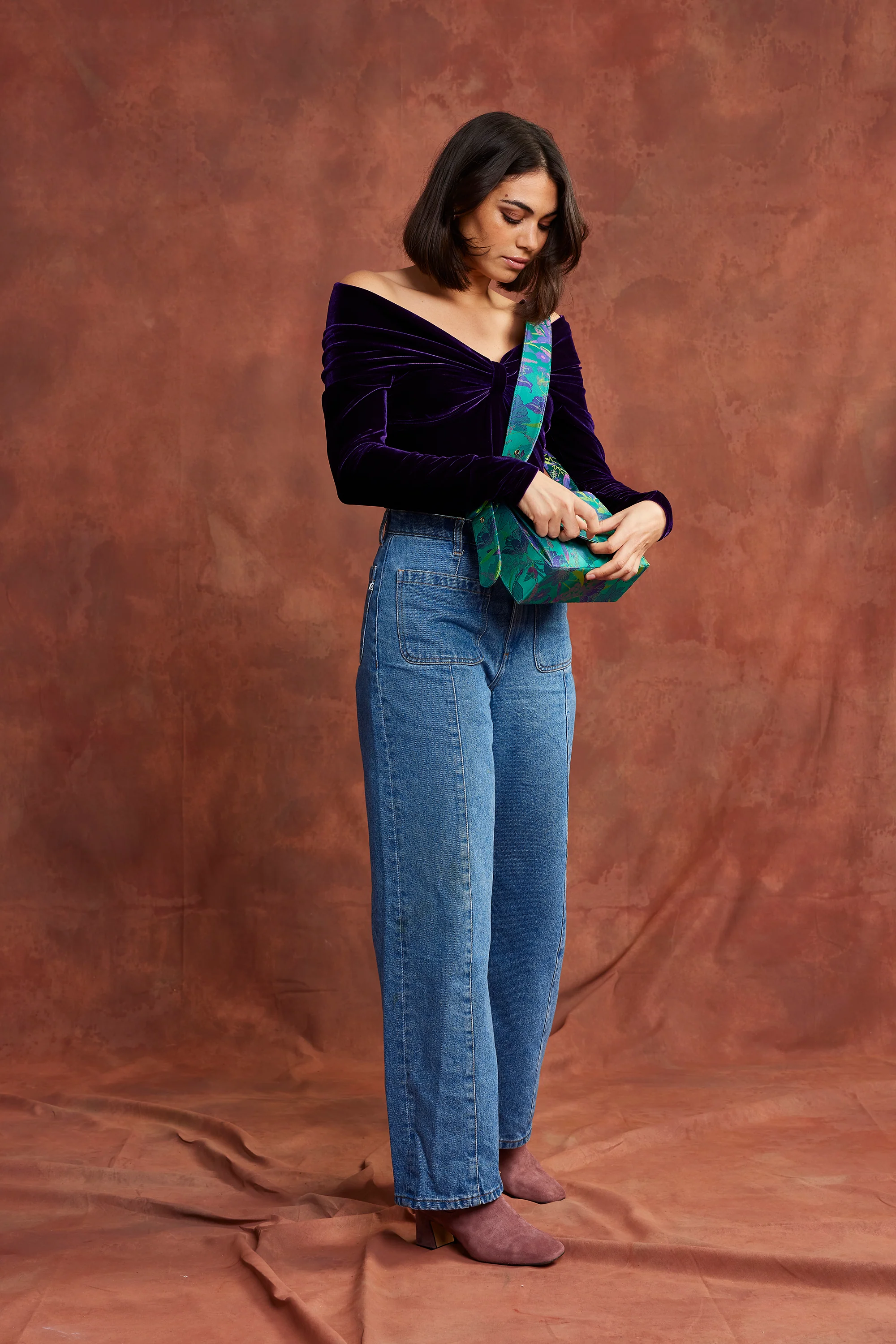 SAC GINA FLEURS DAMASSÉ - Image 3