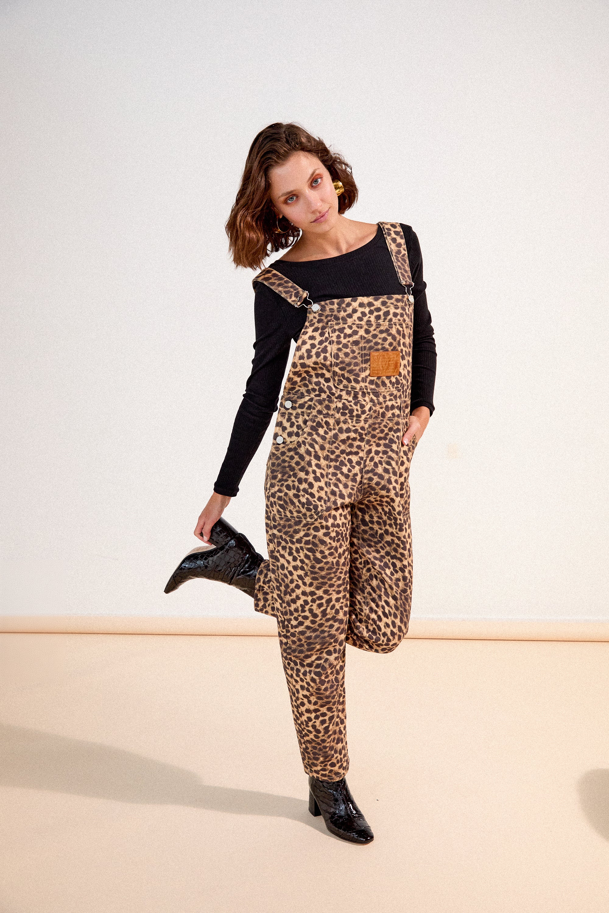 SALOPETTE RAMONA LÉOPARD - Image 4
