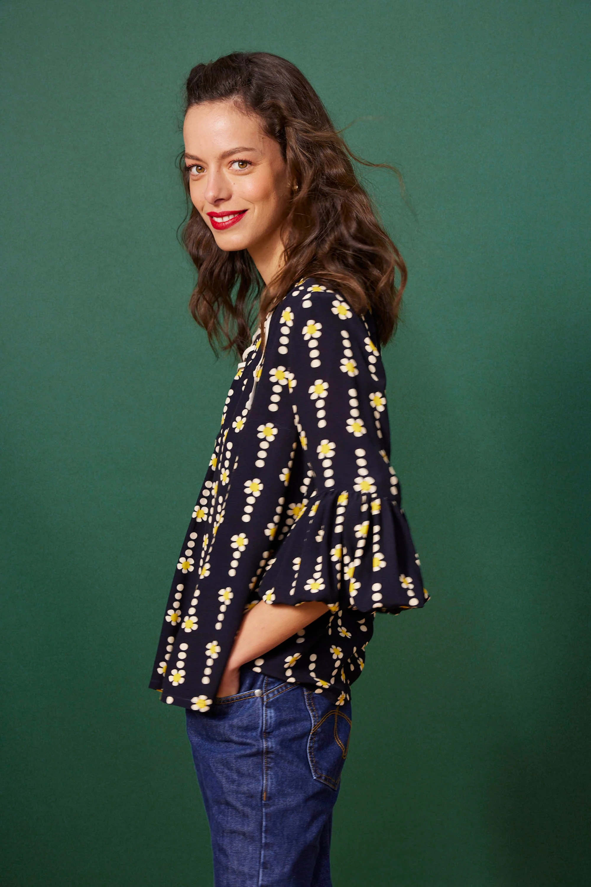 TOP LEONIE DAISY POLKA - Image 3