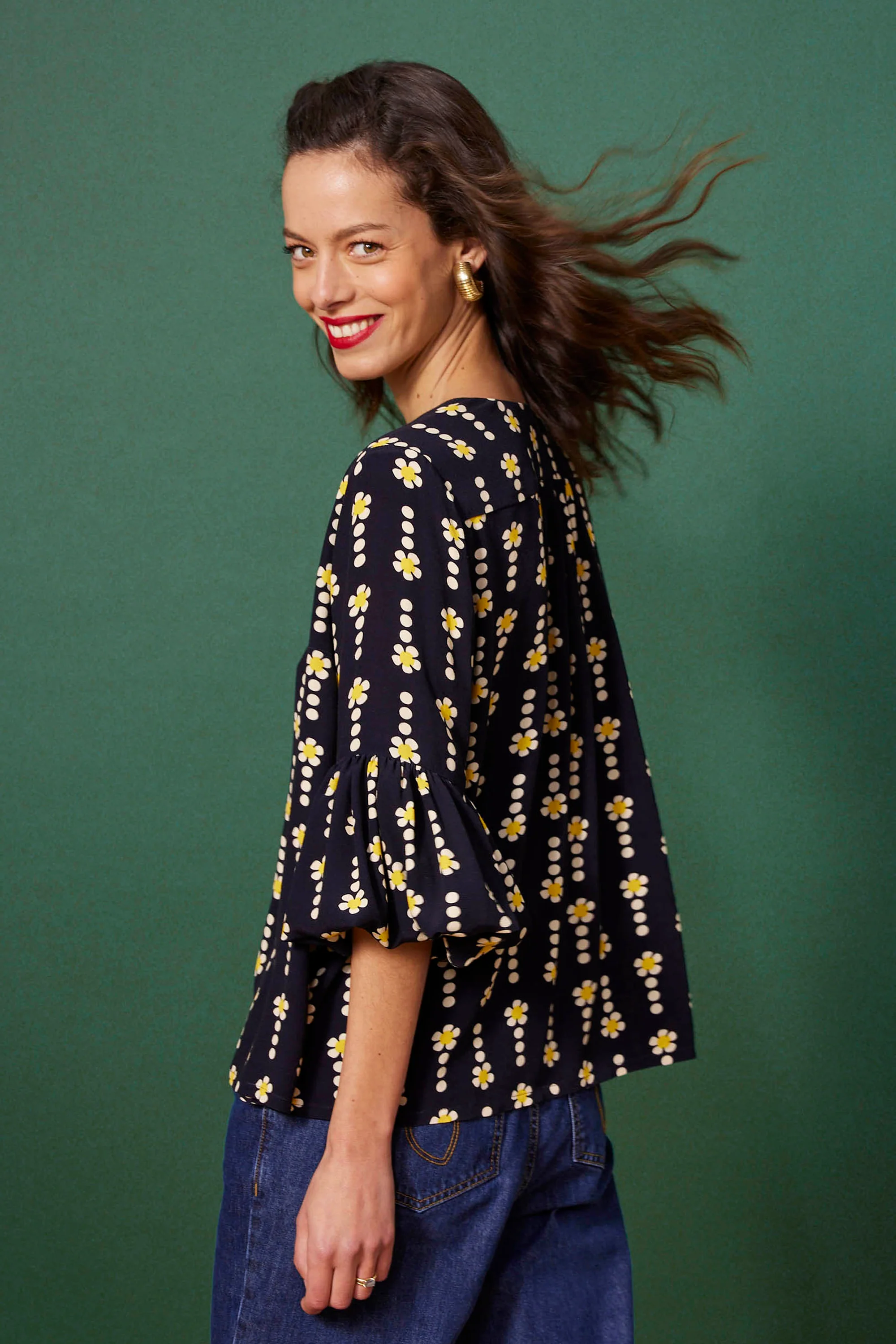 TOP LEONIE DAISY POLKA - Image 4