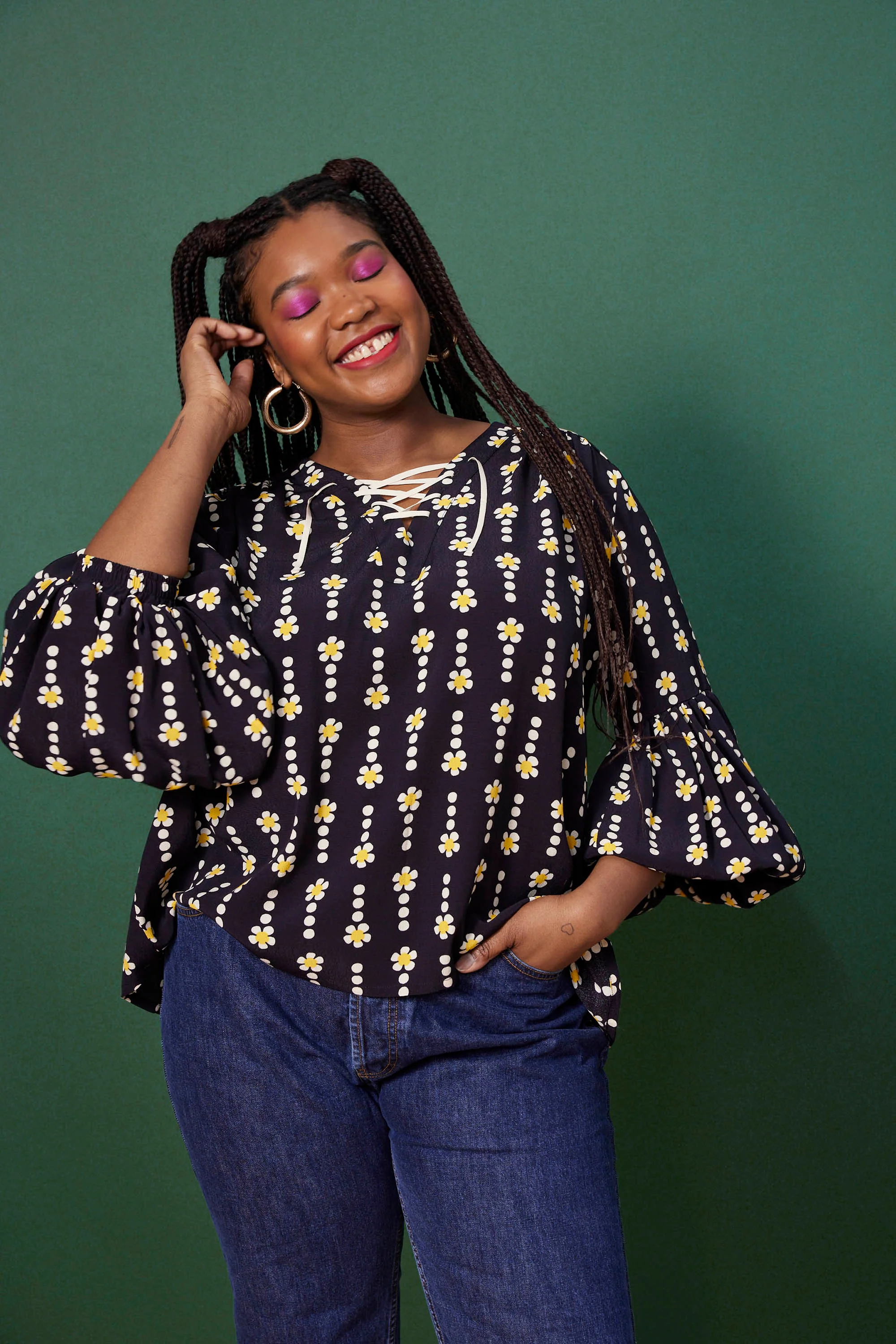 TOP LEONIE DAISY POLKA - Image 5