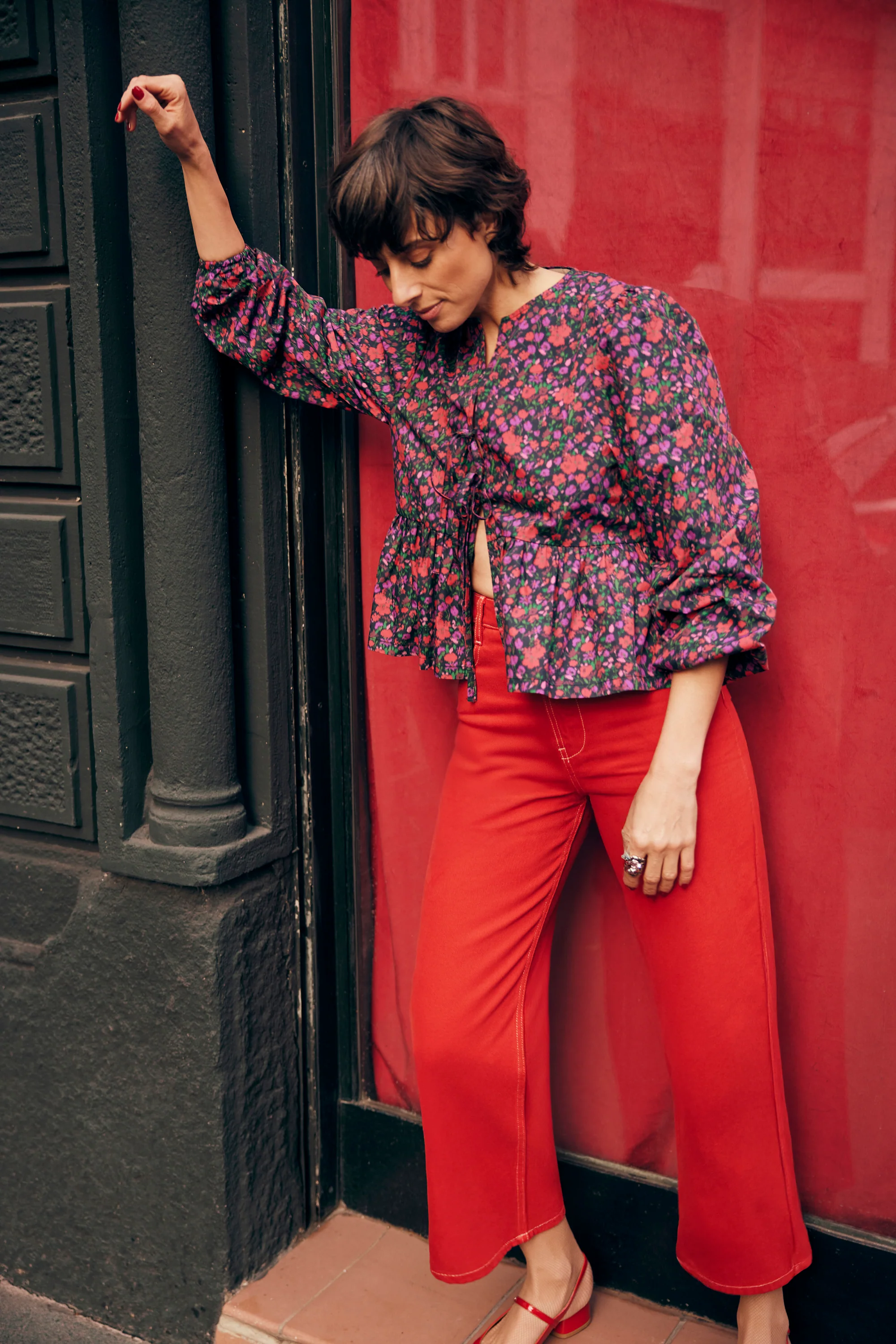 TOP SELMA FLEURS IKAT - Image 3