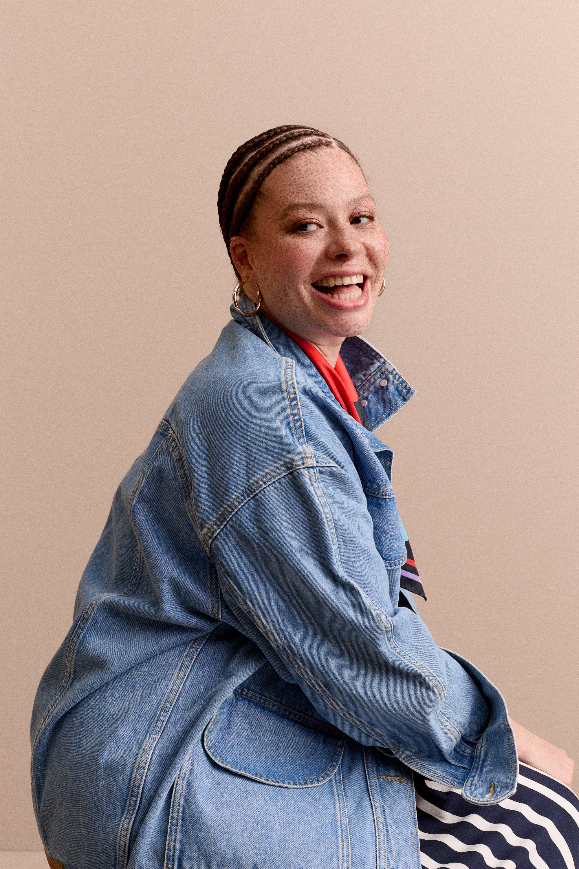 VESTE MAX LIGHT BLUE - Image 3