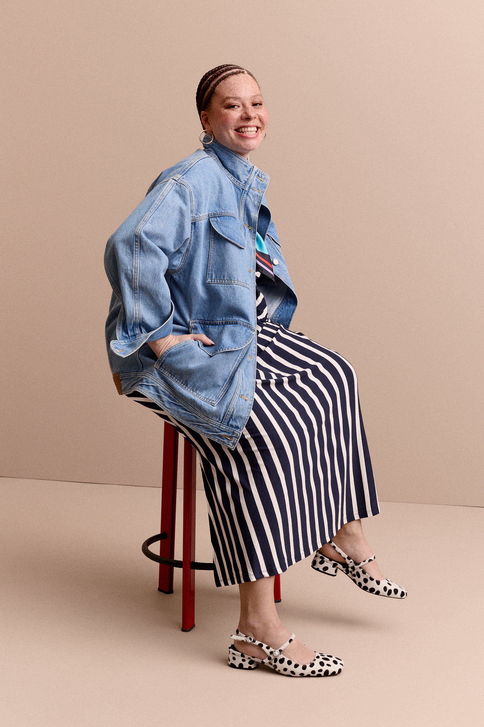 VESTE MAX LIGHT BLUE - Image 4