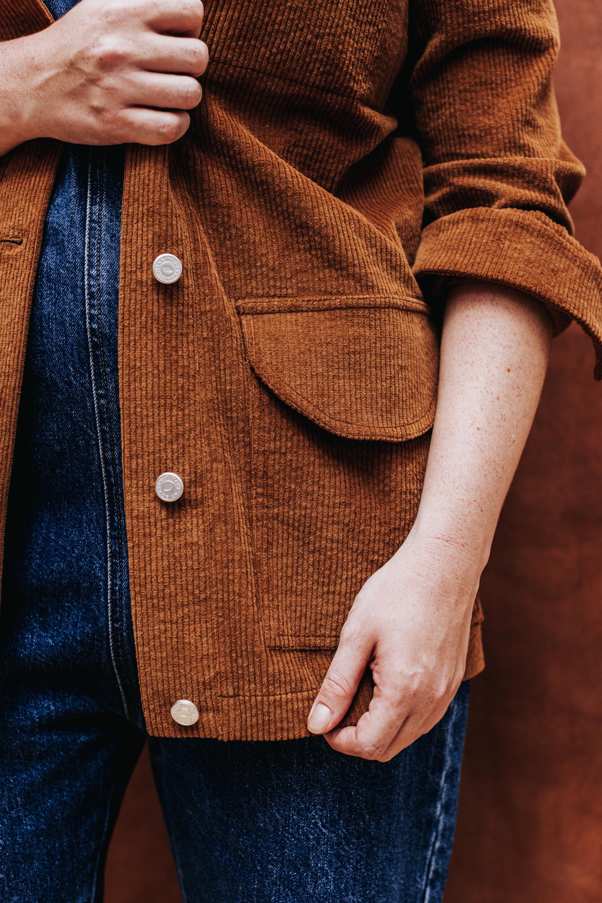 VESTE NINO VELOURS MACCHIATO - Image 4