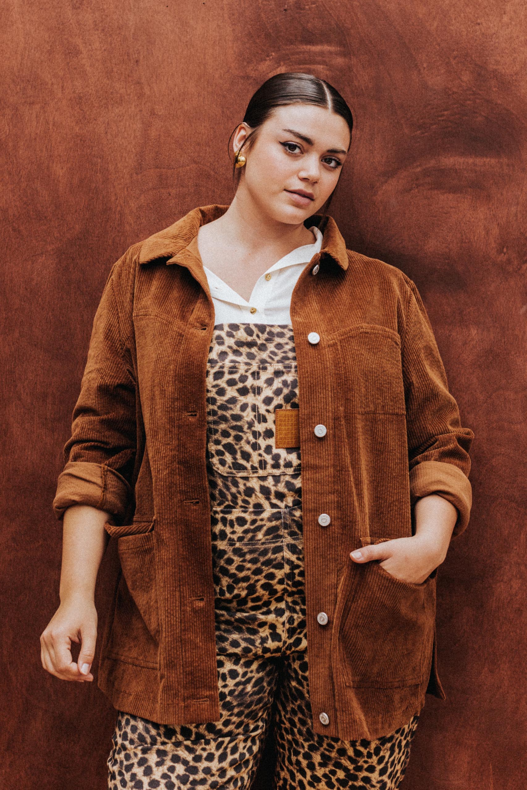 VESTE NINO VELOURS MACCHIATO - Image 6