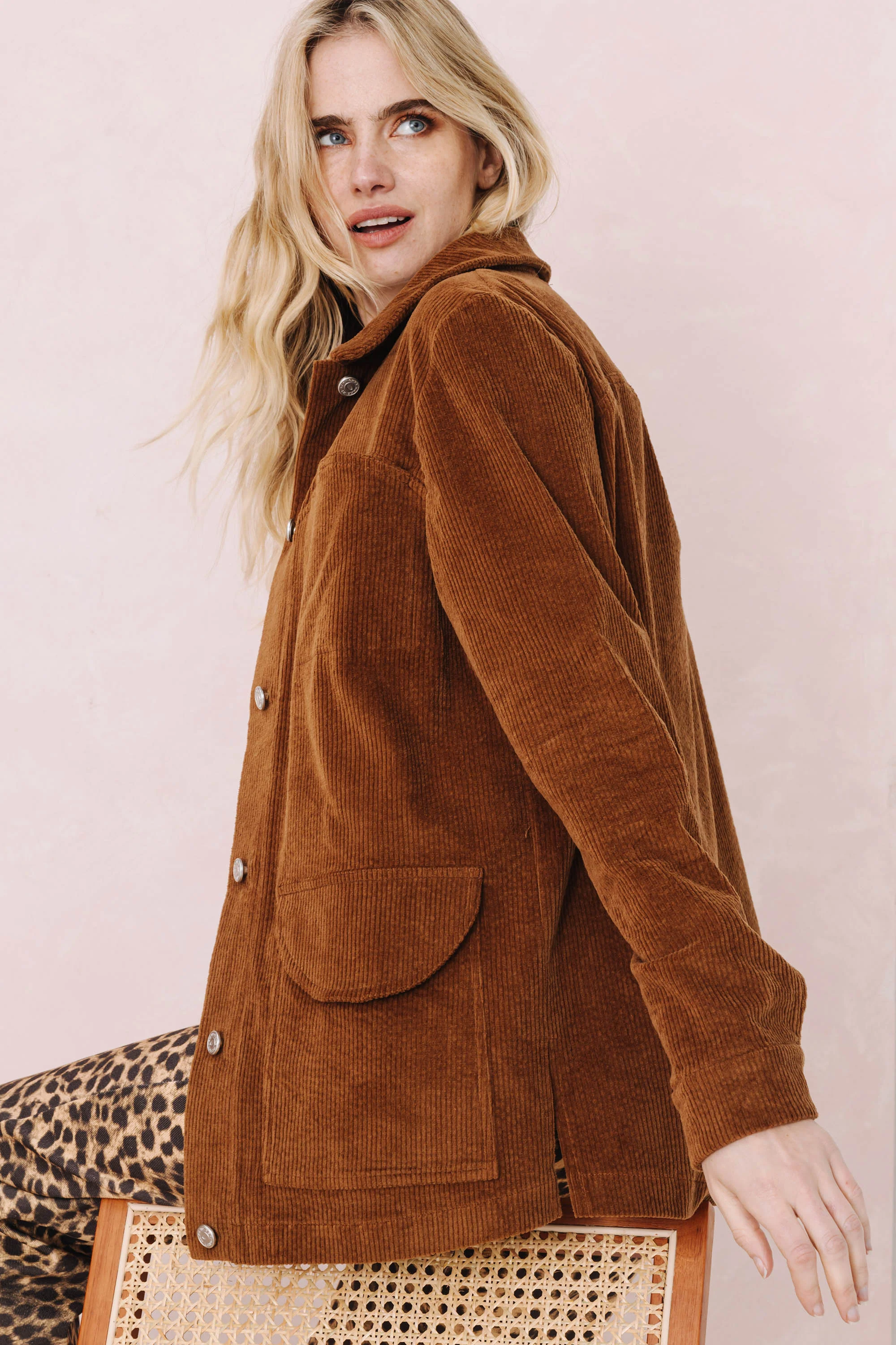 VESTE NINO VELOURS MACCHIATO - Image 9